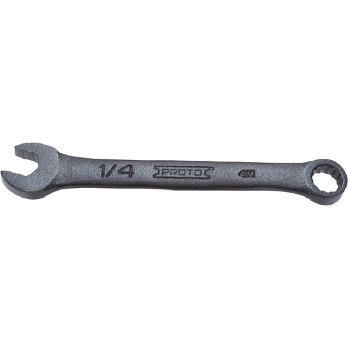 ‎Proto Black Oxide Short Combination Wrench 1/4″ - 12 Point - Strong Tooling