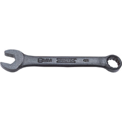 ‎Proto Black Oxide Metric Short Combination Wrench 8 mm - 12 Point - Strong Tooling