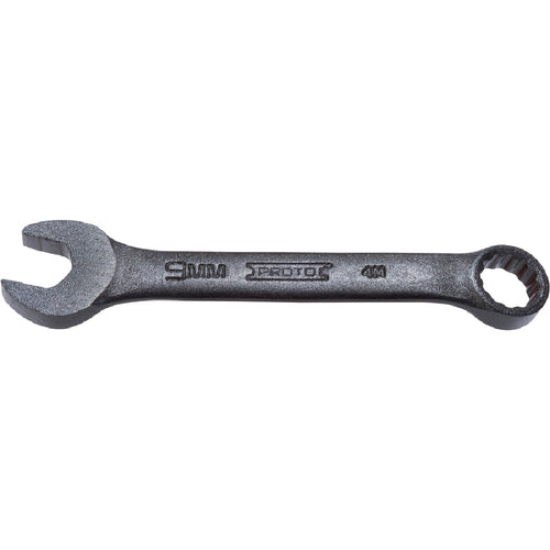 ‎Proto Black Oxide Metric Short Combination Wrench 9 mm - 12 Point - Strong Tooling