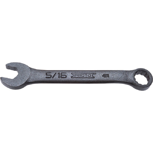 ‎Proto Black Oxide Short Combination Wrench 5/16″ - 12 Point - Strong Tooling