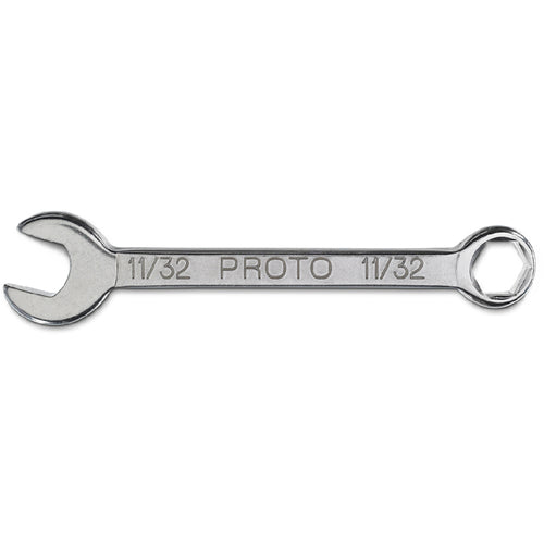 ‎Proto 11/32″ Short Combination Wrench- 6 Point - Strong Tooling