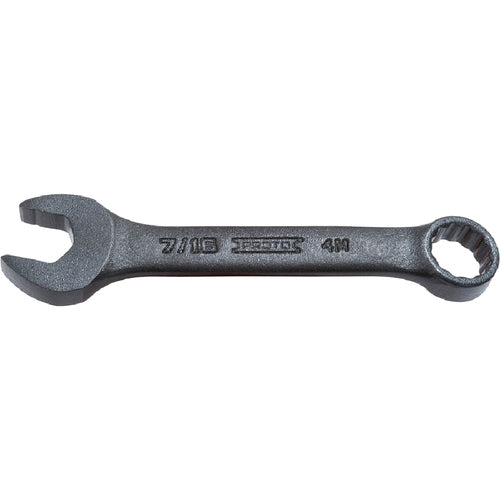 ‎Proto Black Oxide Short Combination Wrench 7/16″ - 12 Point - Strong Tooling