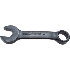 ‎Proto Black Oxide Metric Short Combination Wrench 17 mm - 12 Point - Strong Tooling