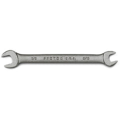 Proto Black Oxide Open-End Wrench - 5/16″ × 3/8″ - Strong Tooling