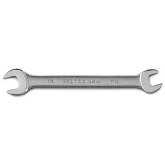 Proto Satin Open-End Wrench - 7/16″ × 1/2″ - Strong Tooling