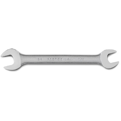 Proto Satin Open-End Wrench - 11/16″ × 3/4″ - Strong Tooling