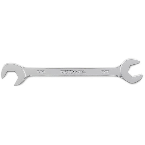 Proto Full Polish Angle Open-End Wrench - 7/16″ - Strong Tooling