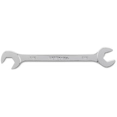 Proto Full Polish Angle Open-End Wrench - 7/16″ - Strong Tooling