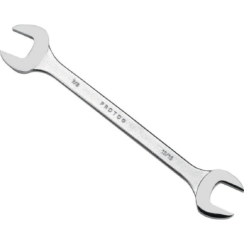 Proto Extra Thin Satin Open-End Wrench - 9/16″ × 5/8″ - Strong Tooling