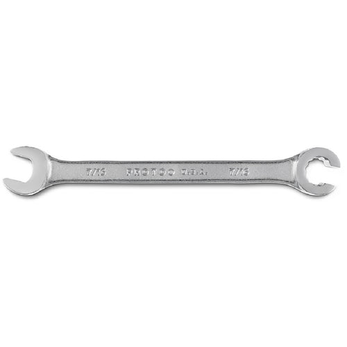 ‎Proto Satin Combination Flare Nut Wrench 7/16″ - 12 Point - Strong Tooling