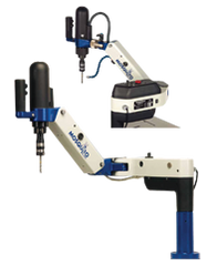 Vertical/Horiz Electric Tapping Machine; 0-3/8" Range - Strong Tooling