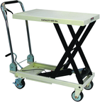 SLT-660F, Scissor Lift Table With Folding Handle - Strong Tooling