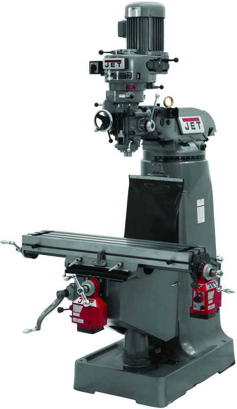 JTM-2 Mill With X and Y-Axis Powerfeeds - Strong Tooling