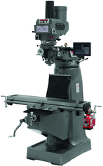 JTM-4VS Mill With Newall DP700 DRO With X-Axis Powerfeed and Power Draw Bar - Strong Tooling