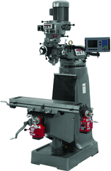 JTM-2 Mill With 3-Axis ACU-RITE 200S DRO (Quill) With X and Y-Axis Powerfeeds - Strong Tooling