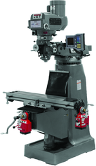 JTM-4VS Mill With 3-Axis ACU-RITE VUE DRO (Knee) With X-Axis Powerfeed - Strong Tooling