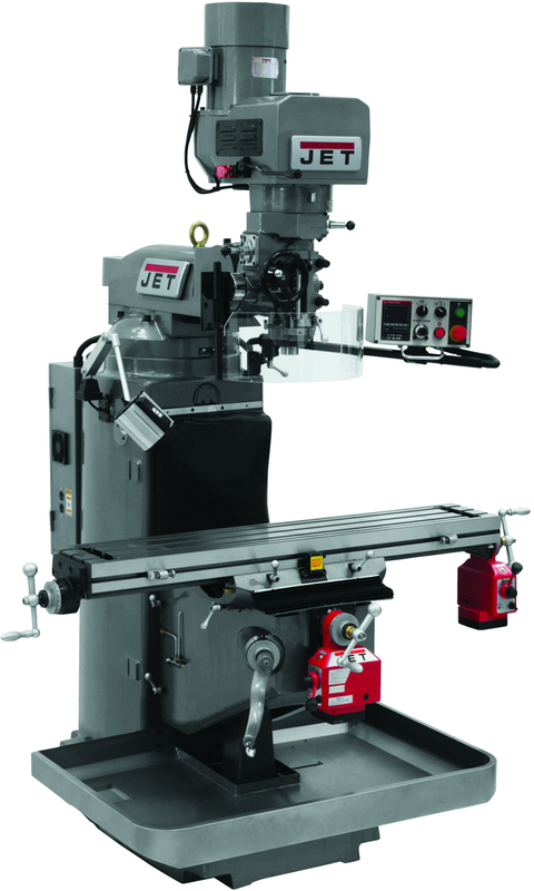 JTM-949EVS Mill With X and Y-Axis Powerfeeds - Strong Tooling