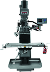 JTM-949EVS Mill With 3-Axis Acu-Rite 200S DRO (Knee) With X-Axis Powerfeed and Air Powered Draw Bar - Strong Tooling