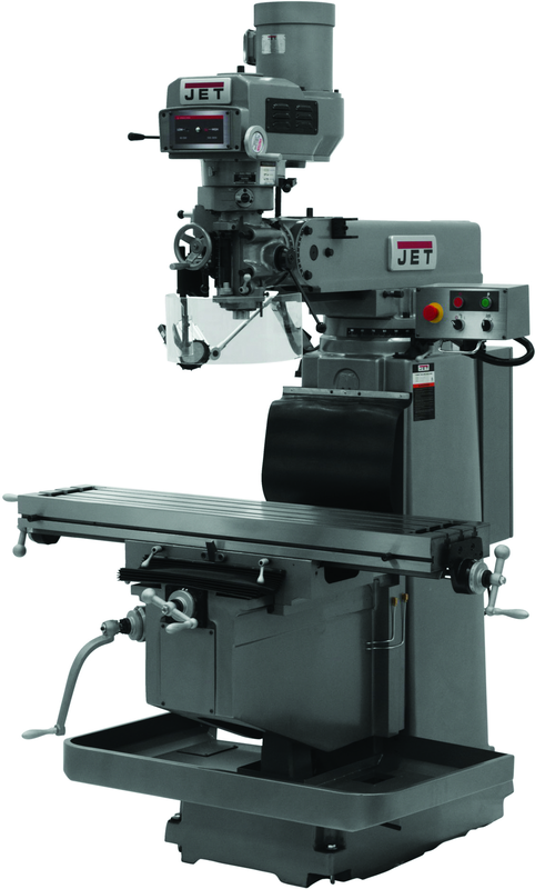 JTM-1254VS with X & Y Powerfeeds & Air Power Drawbar - Strong Tooling