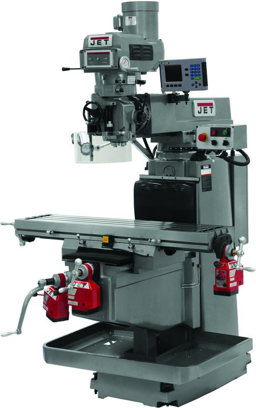 JTM-1254VS with ACU-RITE 200S DRO X,Y&Z Powerfeeds - Strong Tooling