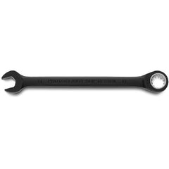 Proto Black Chrome Combination Non-Reversible Ratcheting Wrench 11 mm - Spline - Strong Tooling