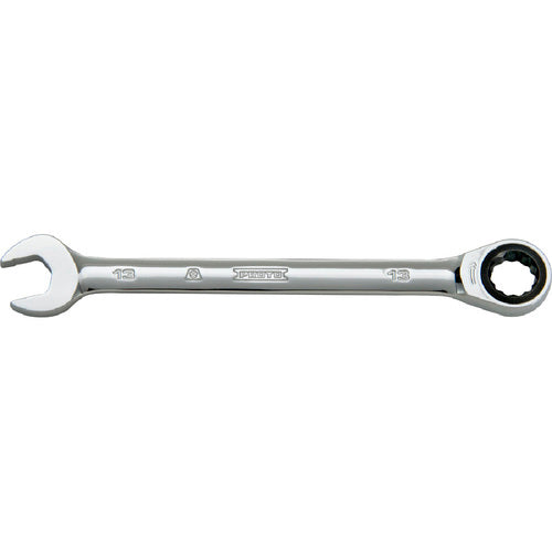 ‎Proto Full Polish Combination Non-Reversible Ratcheting Wrench 8 mm - 12 Point - Strong Tooling