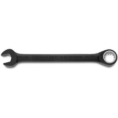 Proto Black Chrome Combination Non-Reversible Ratcheting Wrench 9 mm - Spline - Strong Tooling