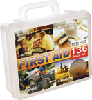 136 Pc. Multi-Purpose First Aid Kit - Strong Tooling