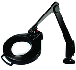 28" Arm 2.25X LED Mag Ben Bench Clamp, Floating Arm Circline - Strong Tooling