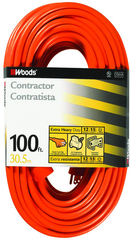 Extension Cord - 100' Extra HD 1-Outlet (Outdoor Style) - Strong Tooling