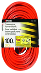 Extension Cord - 100' Extra HD 3-Outlet (Power Block) - Strong Tooling