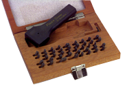112 Pc. Figure & Letter Stamps Set with Holder - 1/8" - Strong Tooling