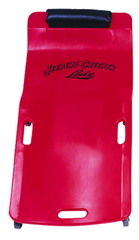 Low Profile Plastic Creeper - Body-fitting Design - Red - Strong Tooling