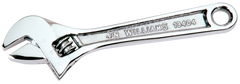 1-5/16'' Opening - 10'' OAL - Chrome Plated Adjustable Wrench - Strong Tooling