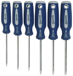 6 Piece - #9240101 - T10 - T30 - Screwdriver Style - Torx Driver Set - Strong Tooling
