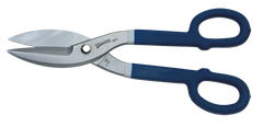 2-1/2'' Blade Length - 12'' Overall Length - Straight Cutting - Tinner Snips - Strong Tooling