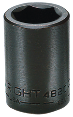 1-3/16 x 2-1/8" OAL - 3/4'' Drive - 6 Point - Standard Impact Socket - Strong Tooling