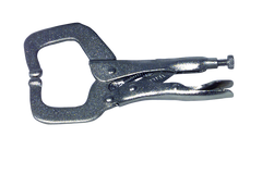 MIT Locking Grip C-Clamp -- #3835 Plain Grip 8-3/8'' Capacity 18'' Long - Strong Tooling