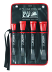 4 Piece Hardcap Cold Chisel Set - Strong Tooling