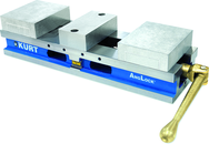 HDL Double Lock Vise- 6" Jaw Width- w/Aluminum Jaw Kit - Strong Tooling