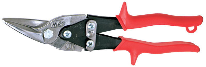 1-3/8'' Blade Length - 9-3/4'' Overall Length - Straight Cutting - Metalmaster Compound Action Snips - Strong Tooling