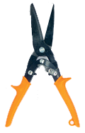 3'' Blade Length - 10-1/2'' Overall Length - Straight Cutting - MultiMaster Snips - Strong Tooling