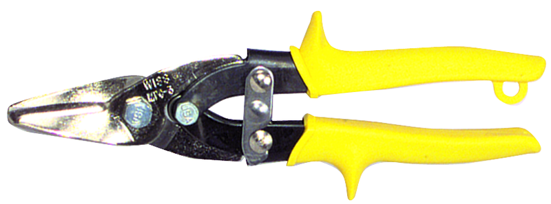 1-3/8'' Blade Length - 9'' Overall Length - Straight Cutting - Metal-Wizz Multi-Purpose Snips - Strong Tooling