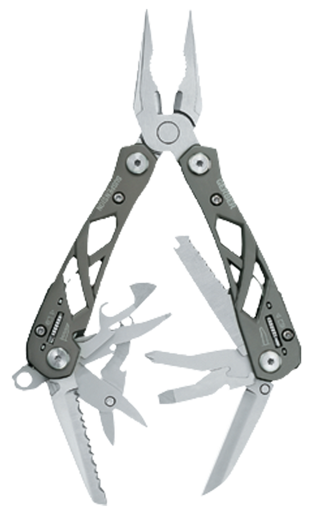 Gerber Suspension - 12 Function Multi-Plier. Comes with nylon sheath. - Strong Tooling