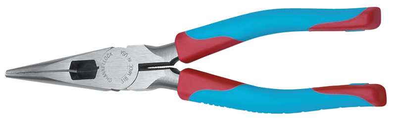 Channellock Long Needle Nose Pliers -- #318CB Cushion Grip 8.5'' Long - Strong Tooling