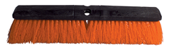 24" - Orange Safety Broom Without Handle - Strong Tooling