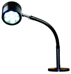 7 LED Spot Light  Dimmable  17" Flexible Gooseneck Arm  Magnetic Base - Strong Tooling