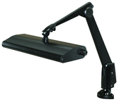 Broad Area Coverage LED Task Light  Dimmable  31" Floatng Arm  Clamp - Strong Tooling