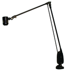 High Power LED Spot Light  Dimmable  38" Floating Arm  Sturdy Clamp Base - Strong Tooling