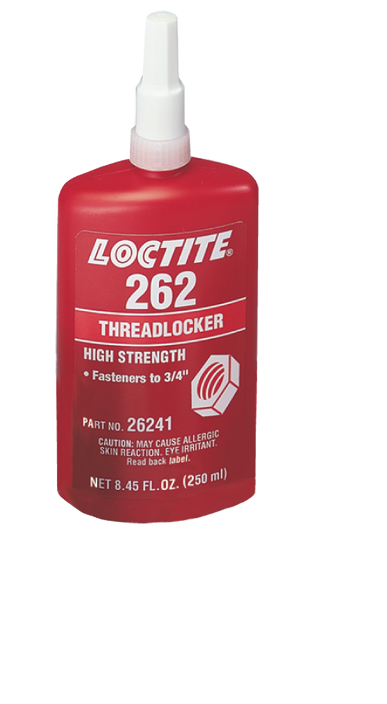 262  Medium to High Strength Permanent Threadlocker - 50 ml - Strong Tooling